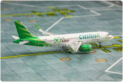 1:400 Phoenix Citilink AIRBUS A320neo Passenger Airplane Diecast Aircraft Model