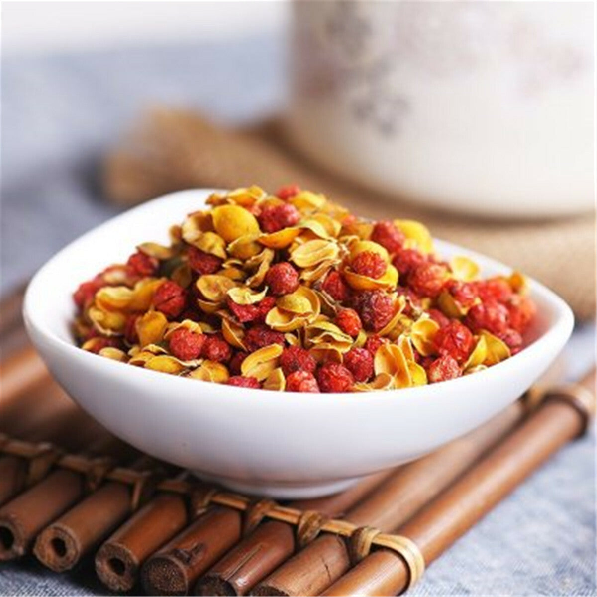 Albizia Julibrissin Flower Tea He Huan Hua Natural Dried Herbal Tea