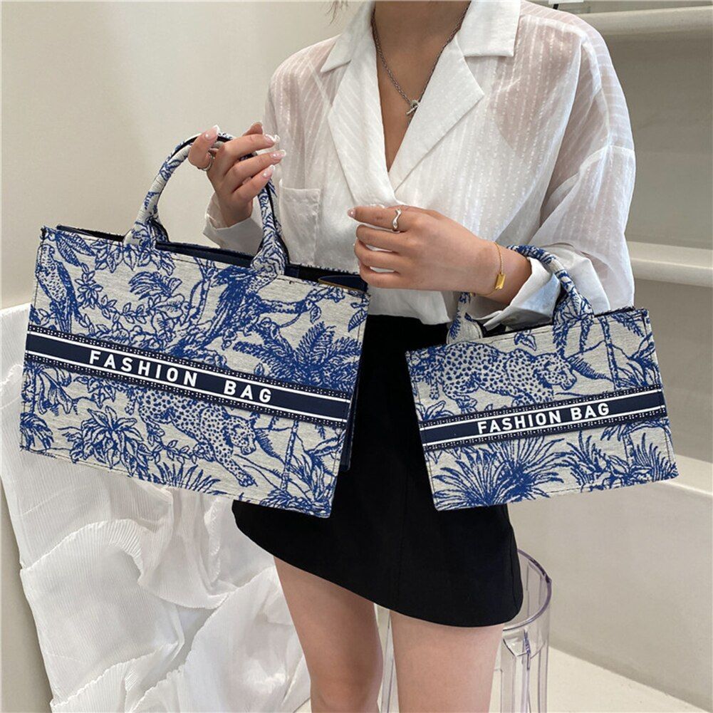 Bag Large Capacity Shoulder Shopper Bags High Quality Canvas Handbags Tote Bags