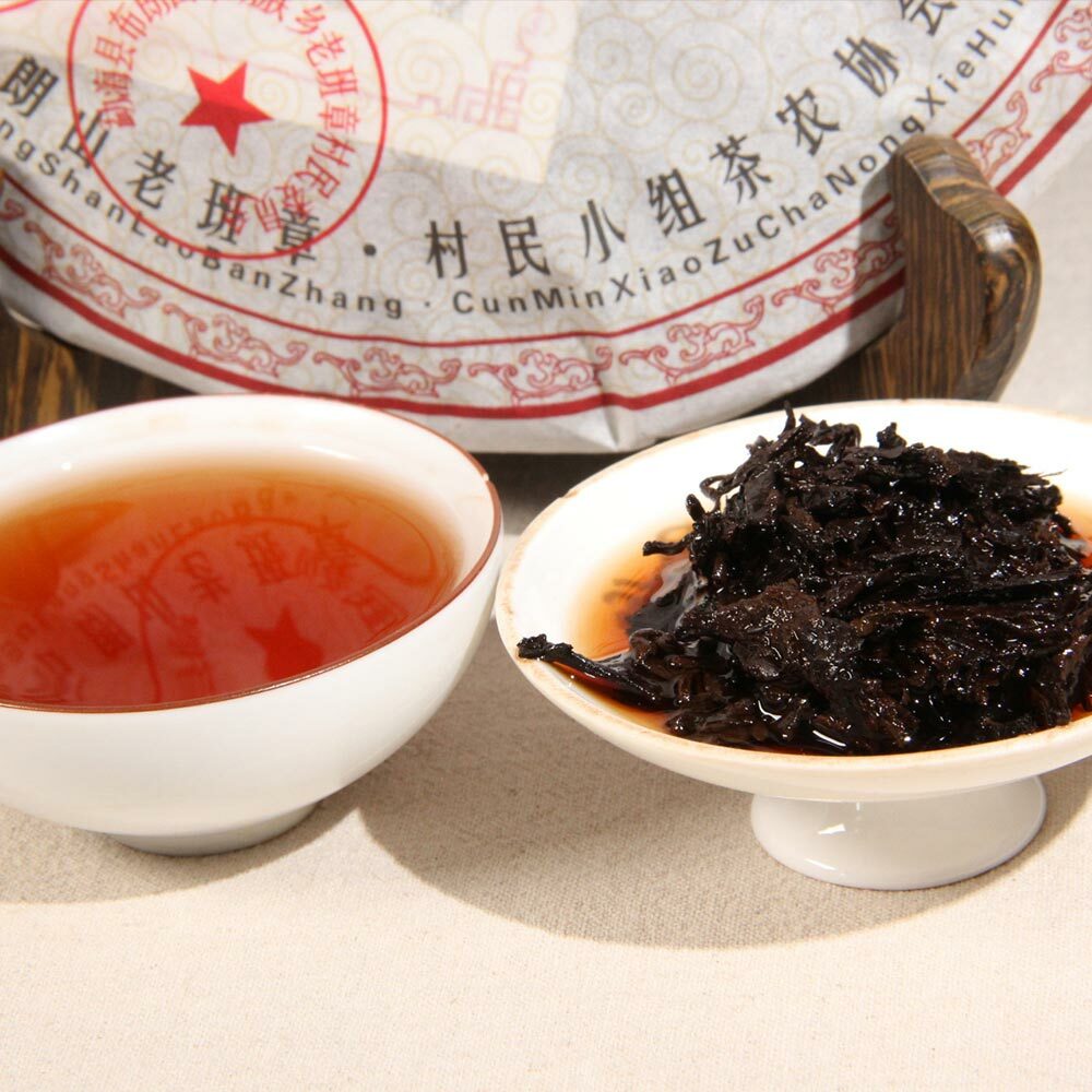 Ripe Pu Erh Tea 2008 Lao Ban Zhang Yunnan Aged Shu Pu erh 357g