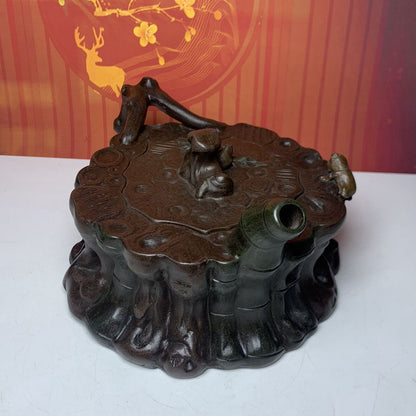 Vintage Chinese Yixing Purple Clay Teapot Zisha Ceremony Nice Teaware Collection