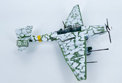 1:72 PANZERKAMPF Junker J-87 Stuka Bomber Plane Diecast Military Fighter Model