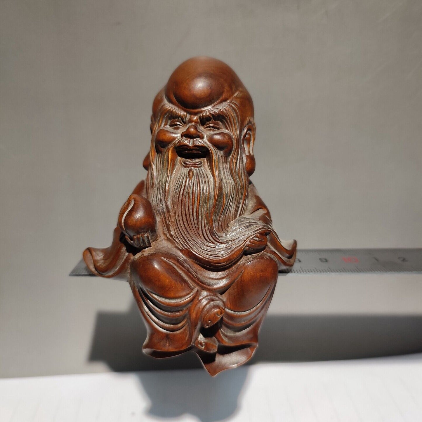 put edge buddha statue gift sculptures home decor wood wooden carved figure art