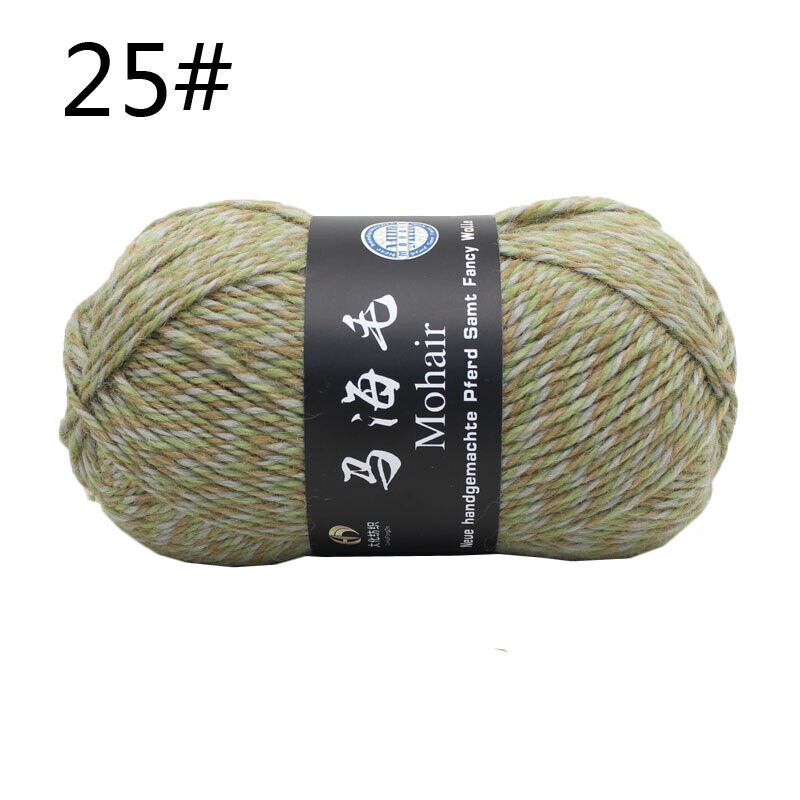 Hot Sale 100g Soft Mohair Cashmere Yarn Thick Woven Knitting Wool Crochet Yarn