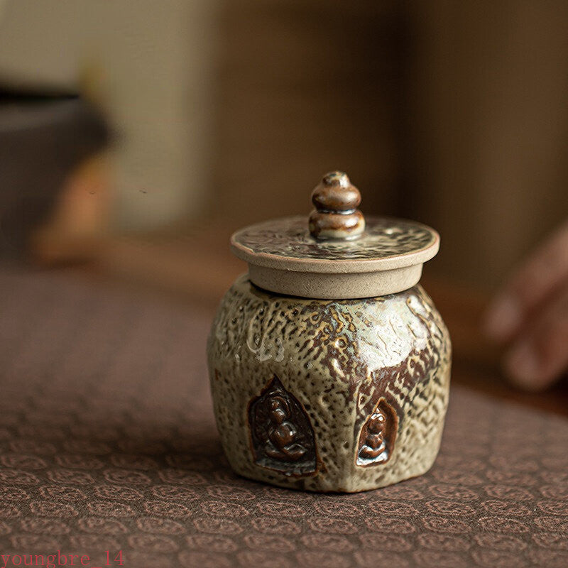Dunhuang Kiln Transformation Cover Placement Retro Ceramic Kung Fu Tea Set