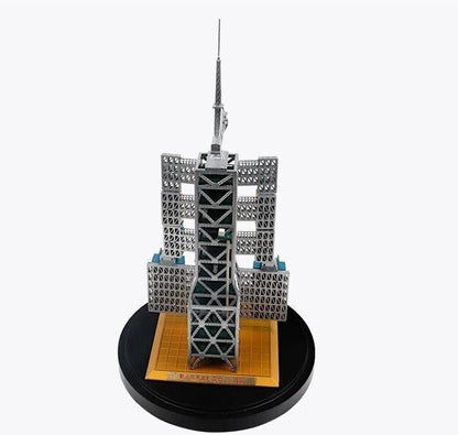 1:330 China Carrier Rocket Manned Space Launch Tower Diecast Aerospace Model
