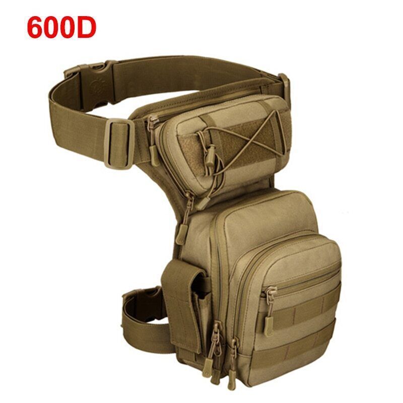 Men Leg Bag Waist Bag Utility Belt Pack Hiking Male Hip Bags Tactical Waist Bag