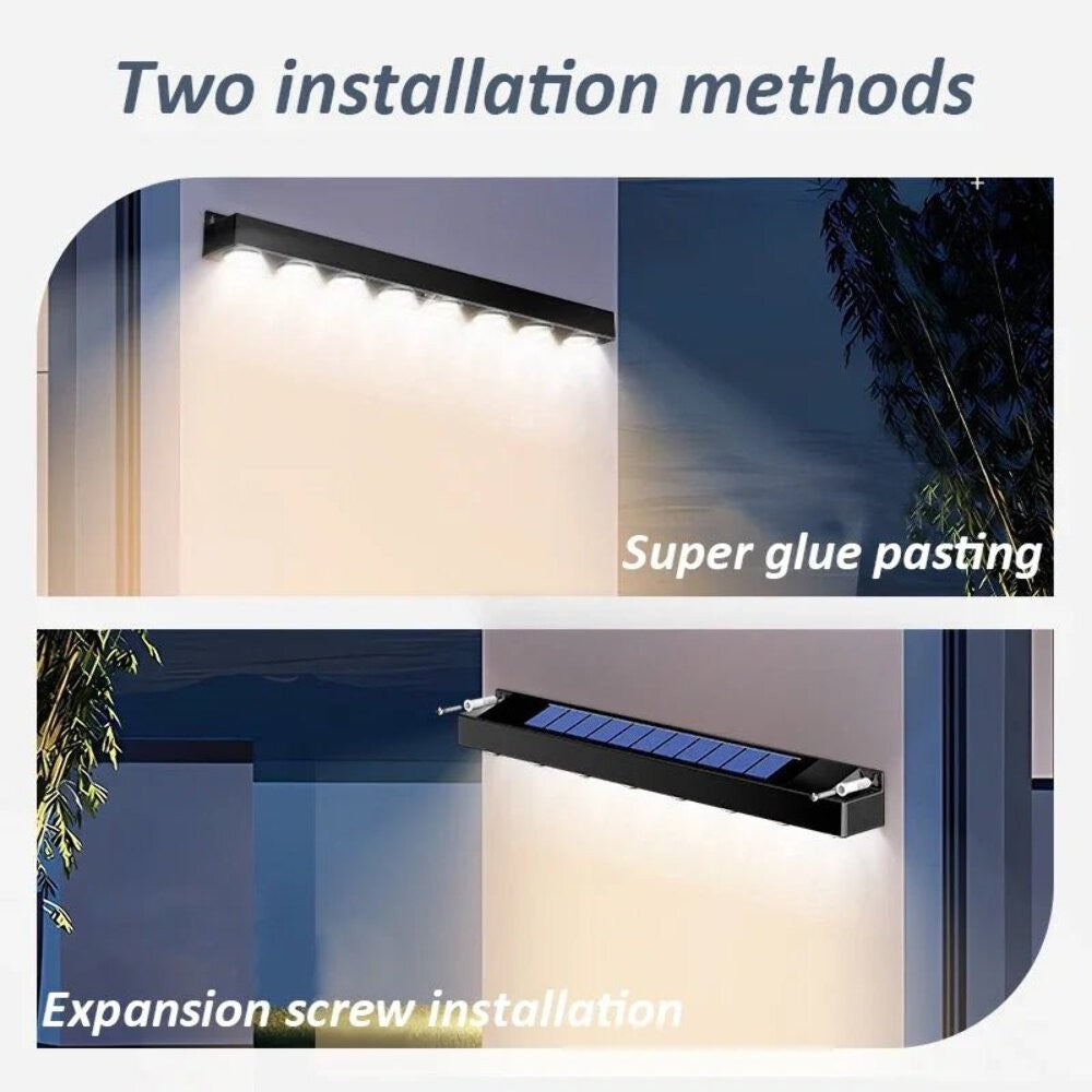 Solar Fence Lights – High Bright Outdoor LED Lighting
