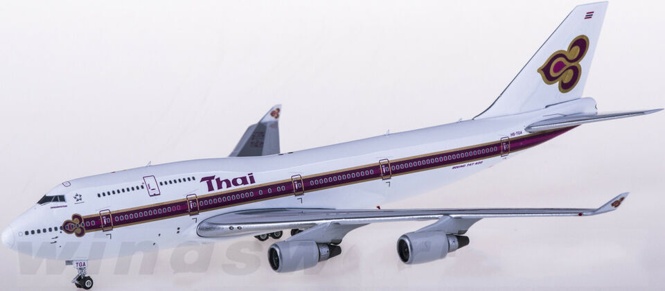 1:400 Phoenix Thai BOEING 747-400 Passenger Aircraft Diecast Airplane Model