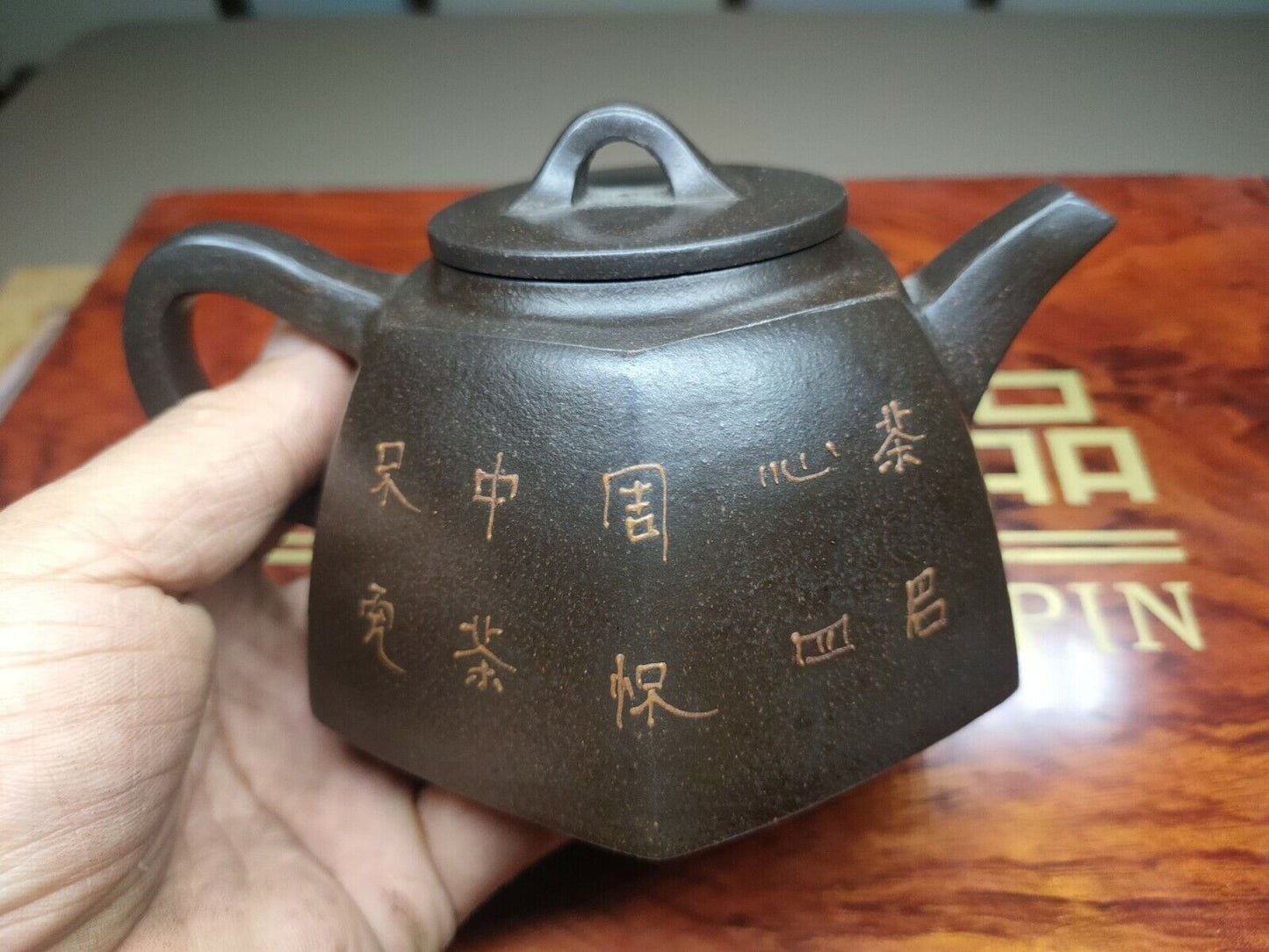 Chinese Yixing Zisha Clay Handmade Exquisite Teapot #825000