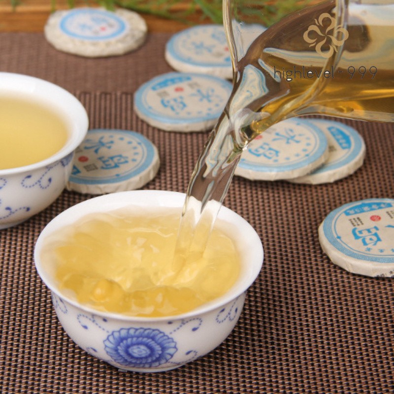 100g Raw Pu'er Yunnan Bingdao Sweet Flavor Mini Loose Compressed Tea Cake