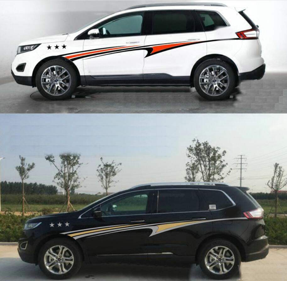 Graphics Waist Line Car Sticker For All Car Model Sides Door Decal Vinyl Stripe