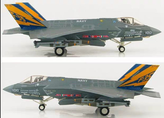 HOBBY MASTER Lockheed F-35C Lightning II JSF CF-01 1/72 diecast model aircraft