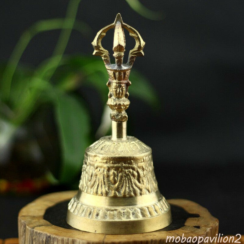 New Copper Handcrafted Meditation Singing Bell Dorje Vajra Bell