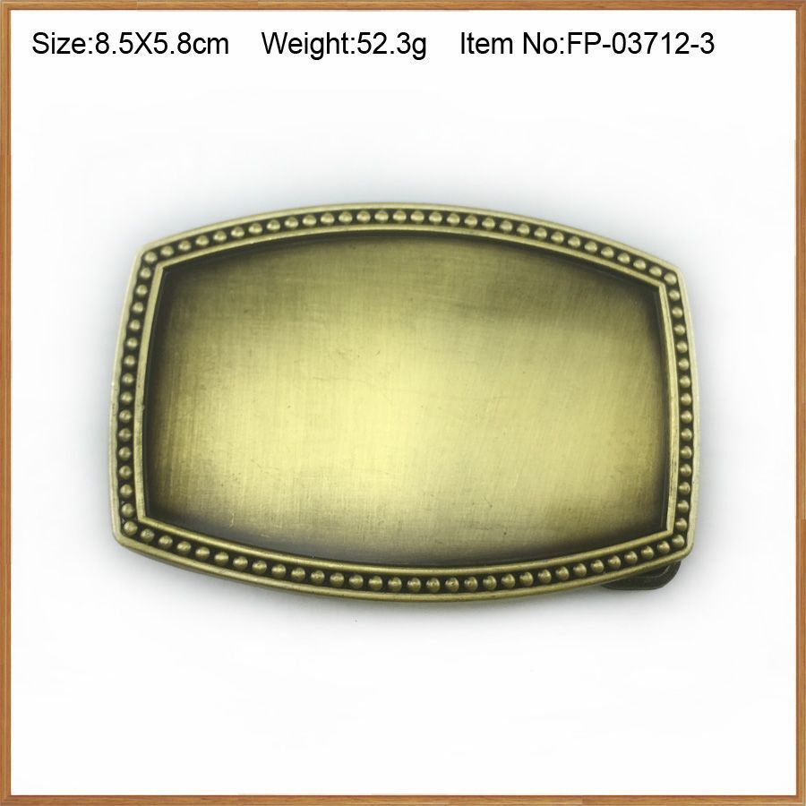 Men's Belts Buckle Zinc Alloy 4cm Width Loop Rectangle Jeans Fashion Accessories