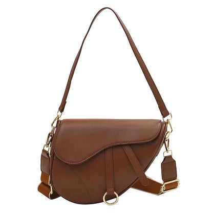 Women's Saddle Bag Purses and Handbag Black Shopper Shoulder Bag