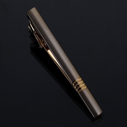 Men Business Necktie Clips 5.5cm Metal Ties Classic Simple Fashion Clasp Jewelry