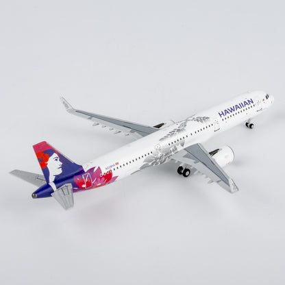 1:400 NGmodels Hawaiian Airlines Airbus A321neo Airplane Diecast Plane Model