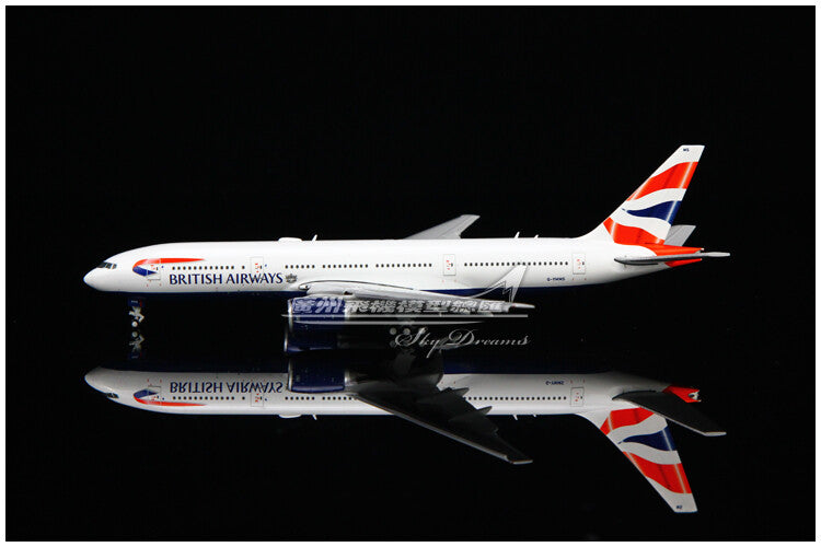 1:400 GeminiJets BRITISH AIRWAYS B777-200ER Airplane Diecast Aircraft Model