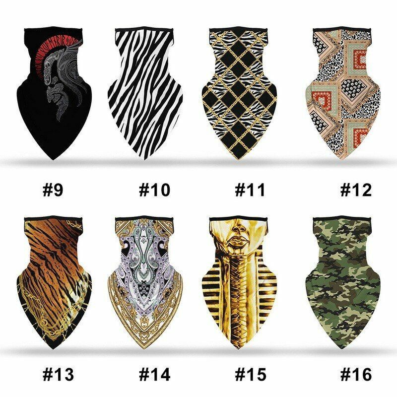 Unisex Balaclava Scarf Sports Buff On Neck Outdoor Cycling Headband Scarves Mask