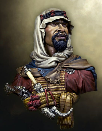 1/10 Resin Figure Bust Model Kit Arabia Warrior Unpainted Unassembled