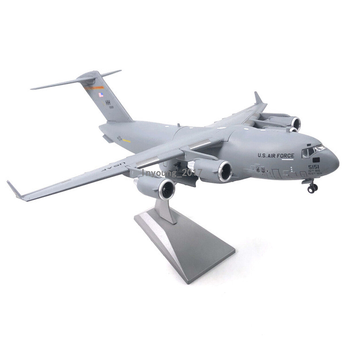 1:200 Boeing C-17 Globemaster III Airplane Model Diecast Military Plane Model