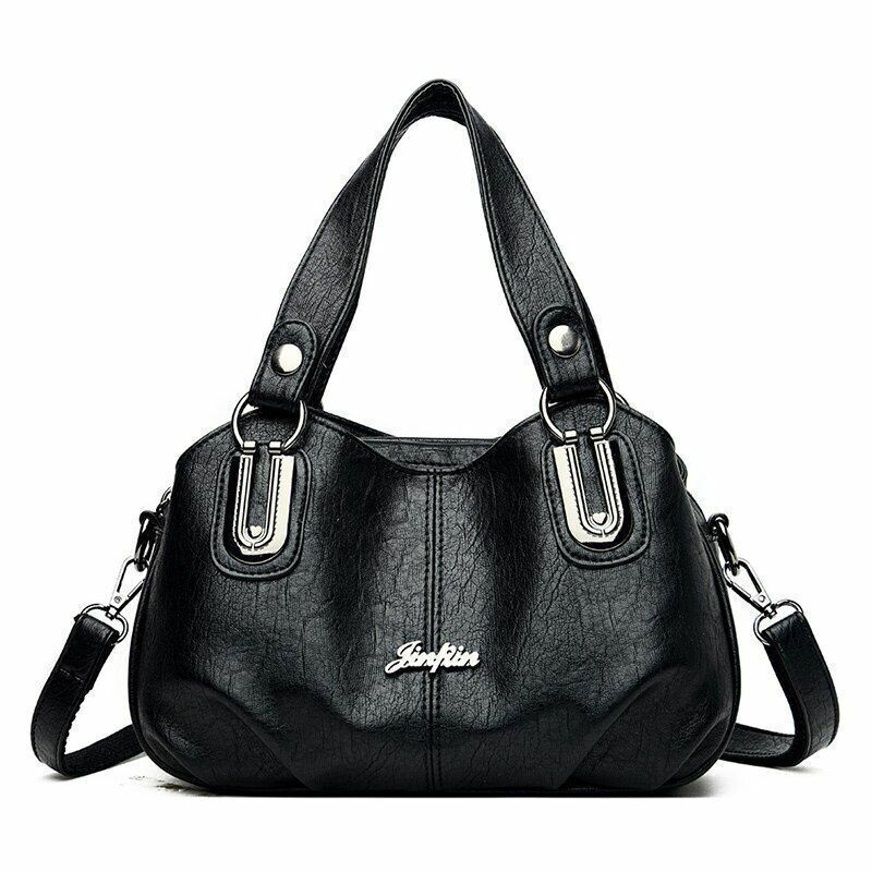 Soft Leather Messenger Luxury Handbag For Women Designer Shoulder Bags Tote Sac