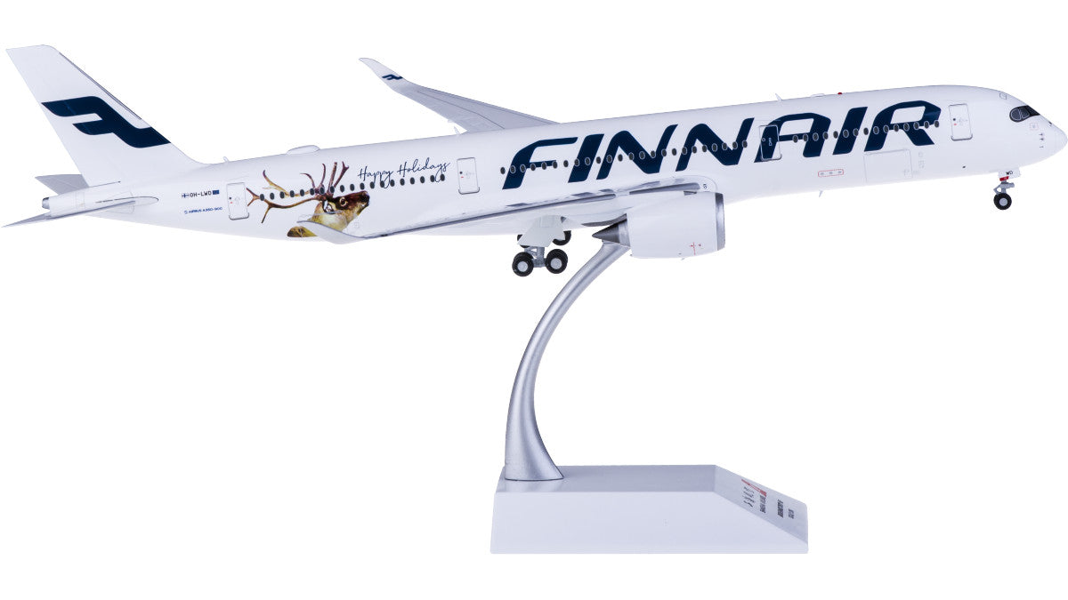 1:200 33CM JC Wings FINNAIR AIRBUS A350-900 Passenger Airplane Diecast Model