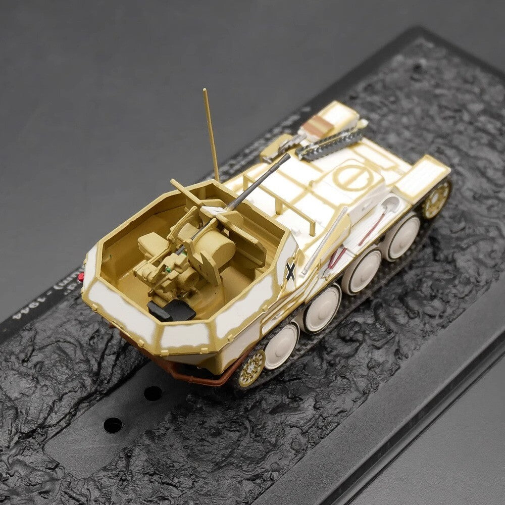 1/72 German Flakpanzer 38t 20mm Anti-aircraft Semi-Alloy Military Tanks Model