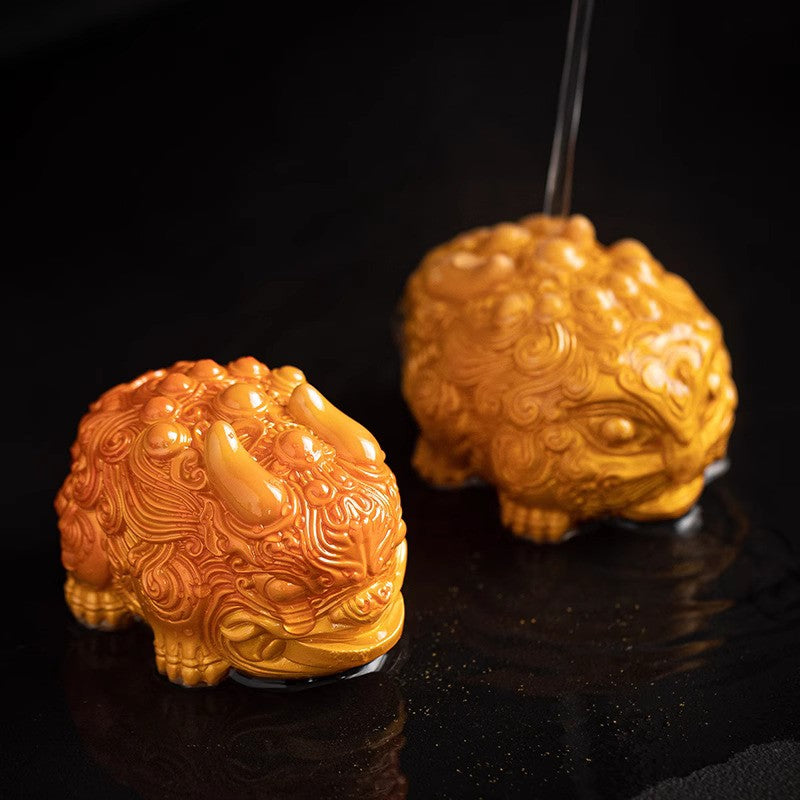 1Pc Color Changing Wealth Attracting Small Pixiu Ornaments Tea Playing Tea Pets