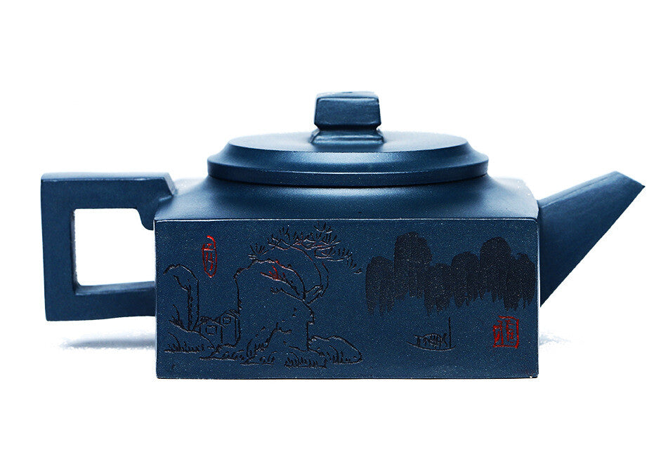 Rare Original Ore Real Yixing Zisha Tianqing Clay Tea Pot Handmade Master Pot