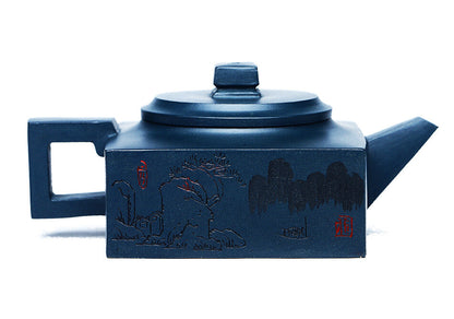 Rare Original Ore Real Yixing Zisha Tianqing Clay Tea Pot Handmade Master Pot