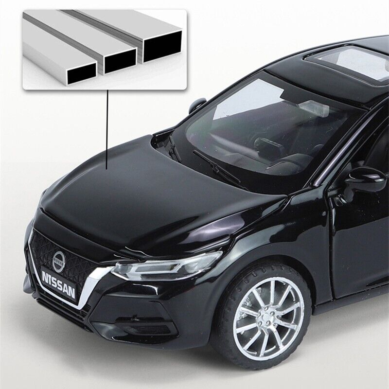 1:32 Nissan Sylphy Diecast Model Car Toy Vehicles Collection Sounds Kids Gifts