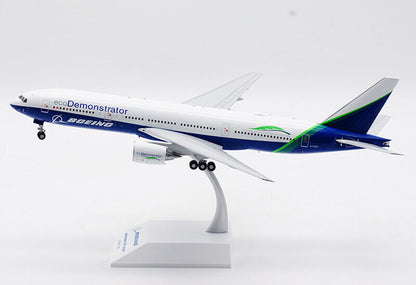1:200 32CM JC Wings ecoDemonstrator BOEING 777-200 Passenger Plane Diecast Model