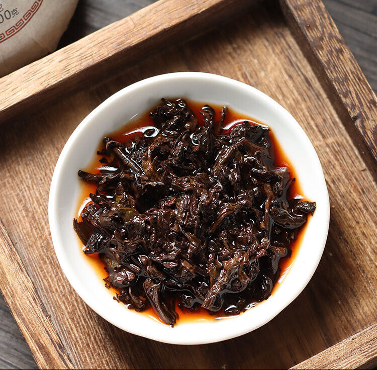 Yunnan Linchang Bingdao Ancient Tree Pu'er Tea Boiled Pu'er Tea-