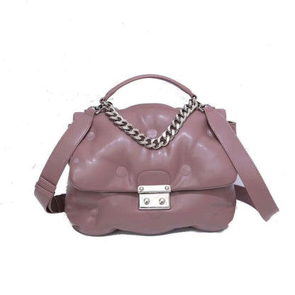 Women Cotton Feather Down Bag Crossbody Bag Handbag Shoulder Tote Bag