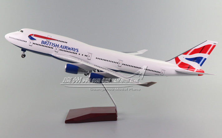 1:150 47CM British Airways BOEING 747-400 Airplane Landing Gear Resin Model
