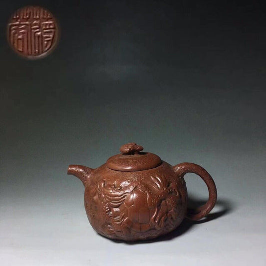 vintage chinese yixing purple clay teapot zisha ceremony fashion gift teaware