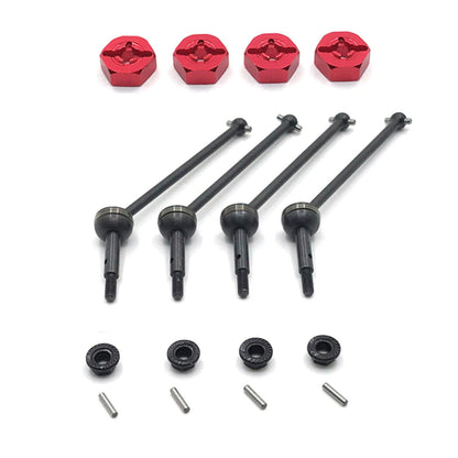 RC Car CVD Drive Shaft Hex Adapters For WLtoys 1/14 144001 1/12 124018 124019