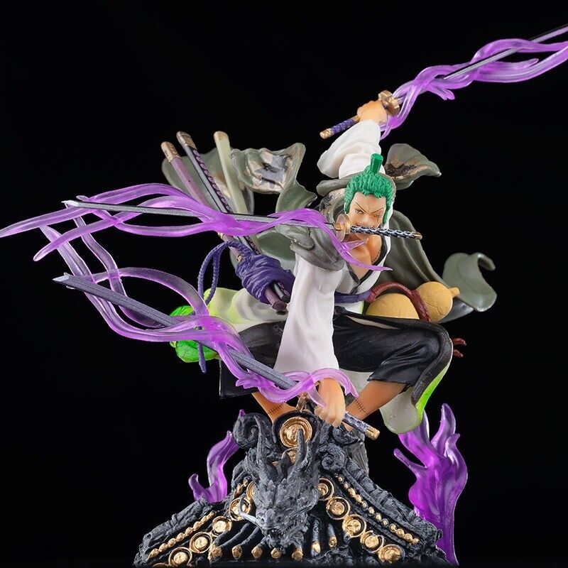 Anime One Piece Roronoa Zoro PVC Actionfigur Modell Statue Spielzeug keine Box Collectio-
