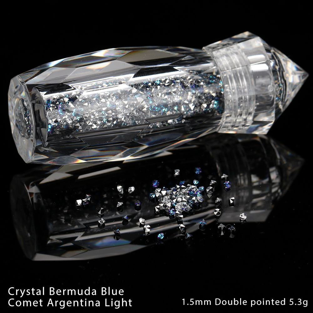 Nail Art Glitter Micro Crystal Pixie 3D Tiny Beads DIY Manicure Rhinestone Decor