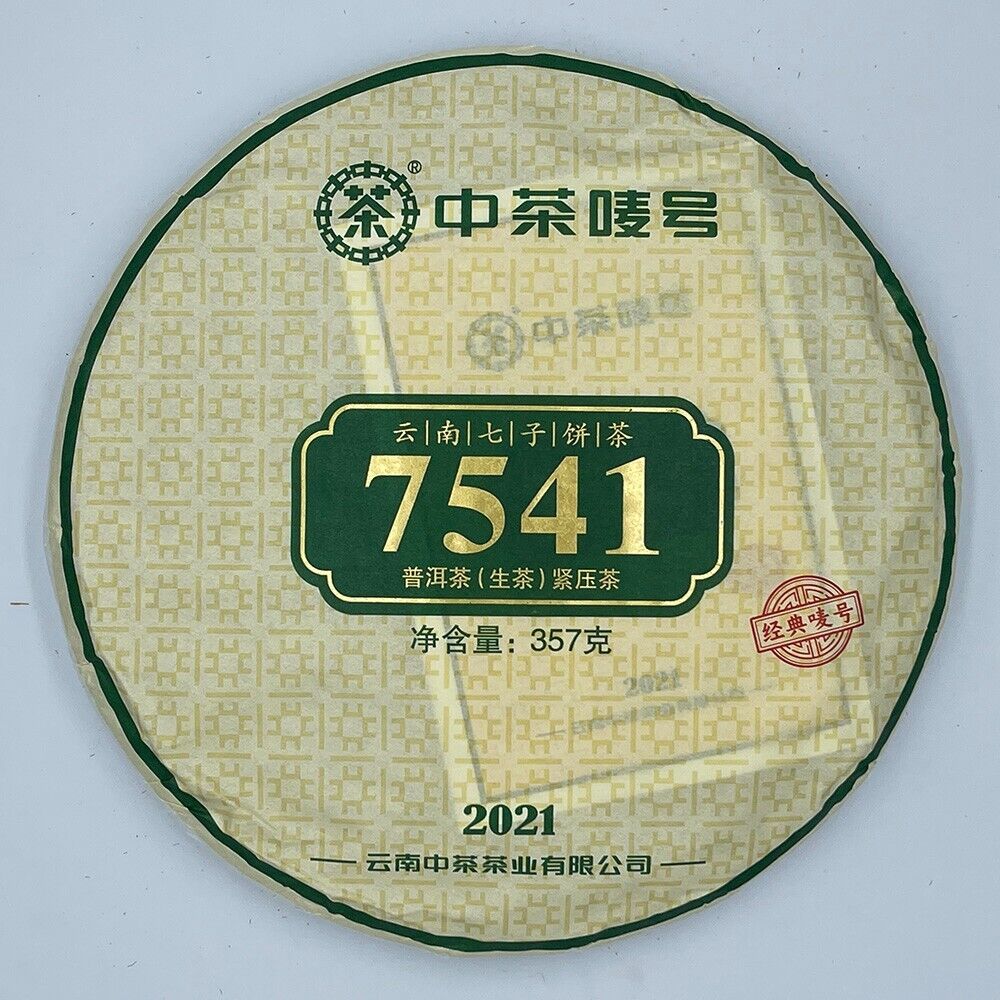 普洱，75412021Y，357G，原始