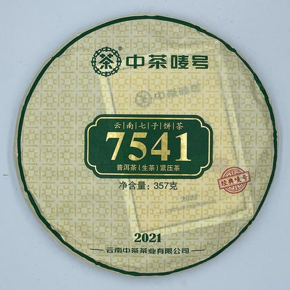普洱，75412021Y，357G，原始
