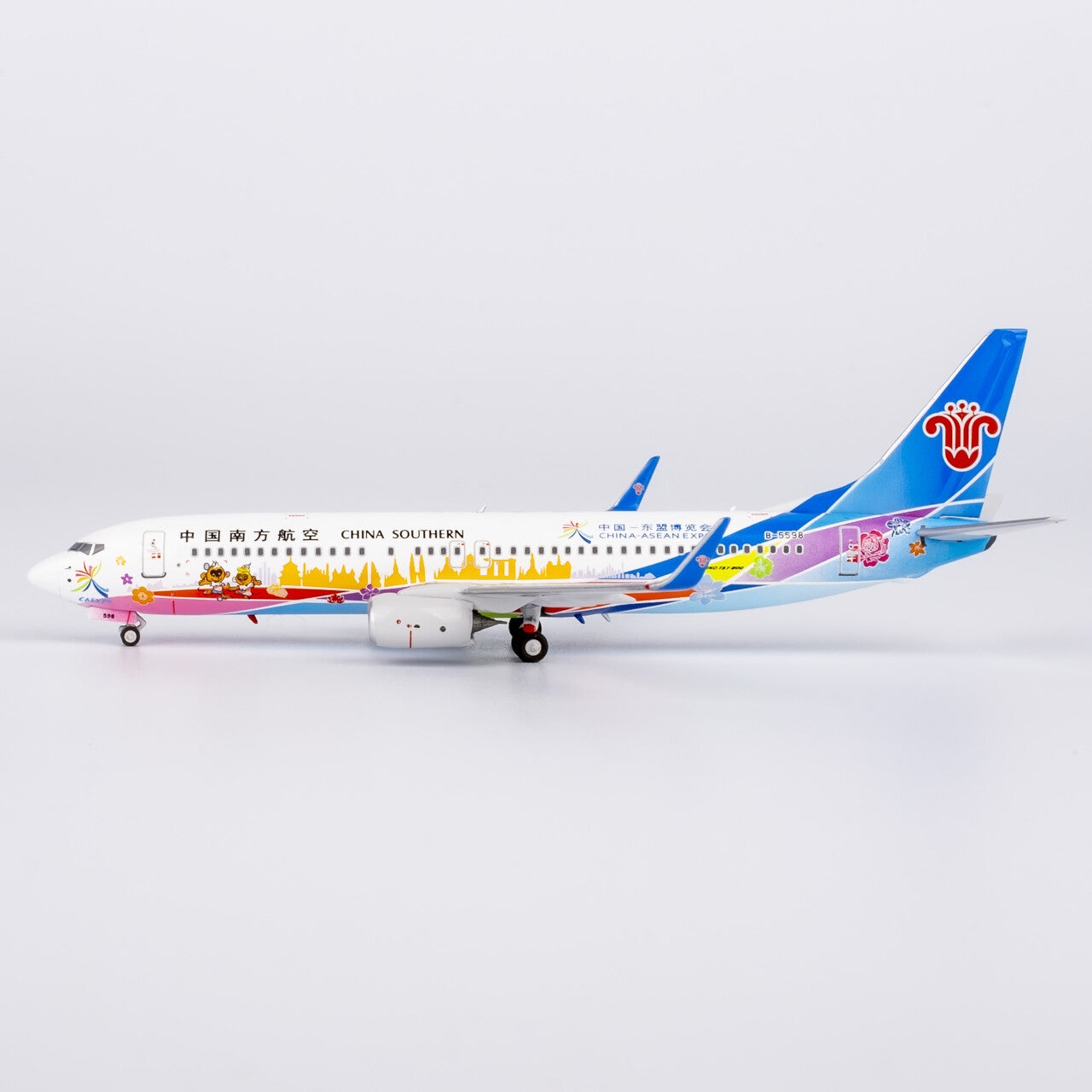 1:400 China Southern Airlines Boeing B737-800 Plane Diecast Aircraft Model
