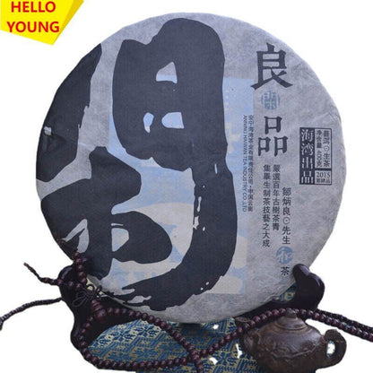 Haiwan Old Comrade Liangpin Series Leisure Puer Yunnan Pu'er Tea 400g