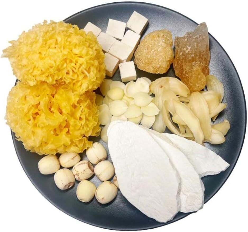 Sweet Soup Mix 100g (3.5oz) - Cantonese Soup with Tremella & Lotus Seed
