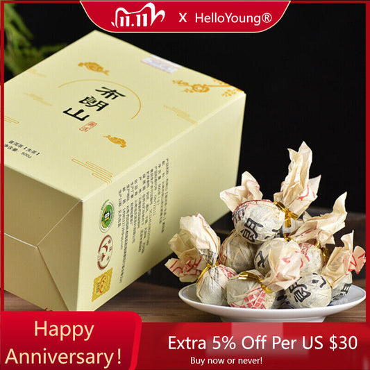500g Menghai Dragon Ball Puerh Cha Tea Big Tree Pu'er Tuocha Green Tea Top Class-
