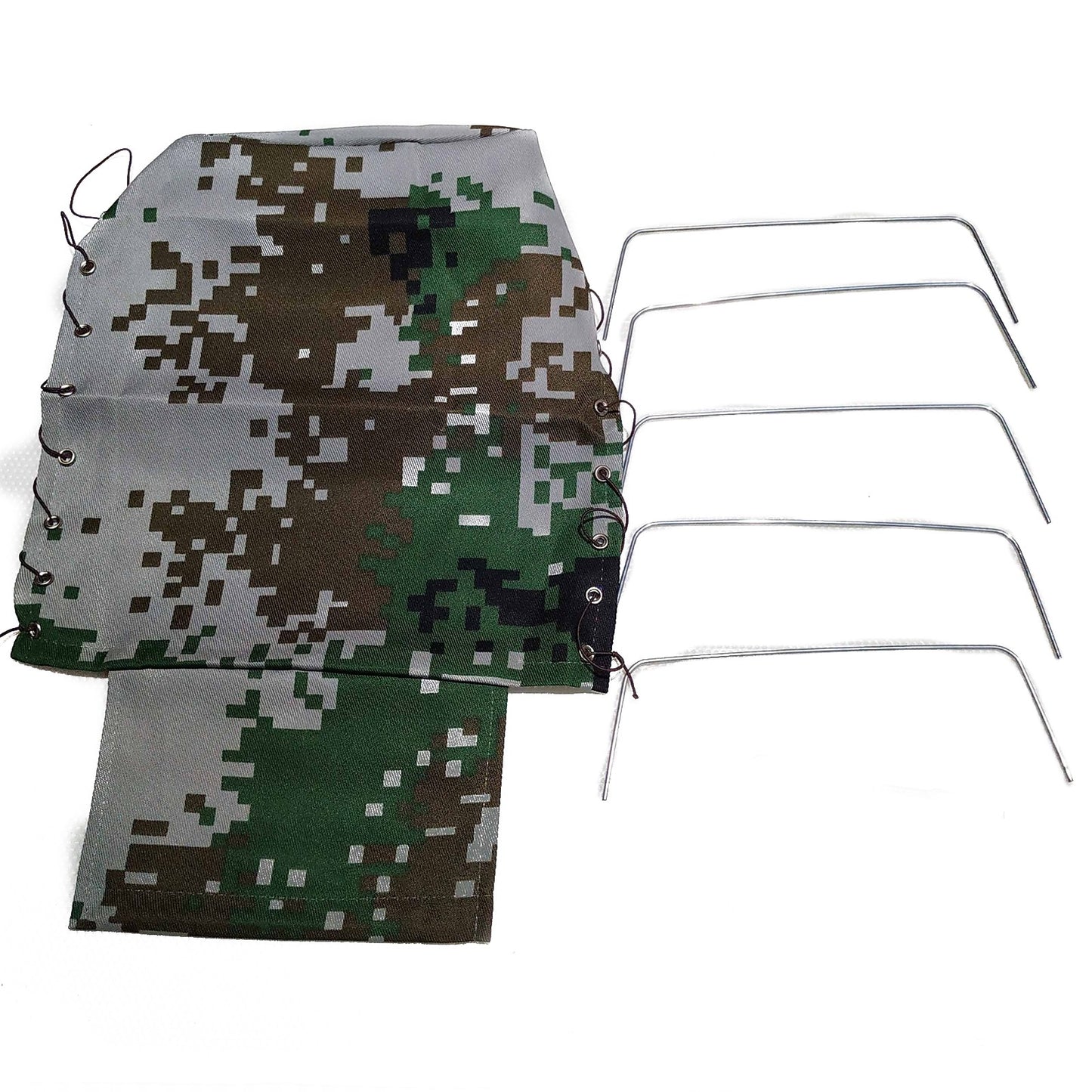 Canvas Truck Hood Cover Cloth For WPL B-16/B-16K Militar Vehicle Roc 1:16 RC Car