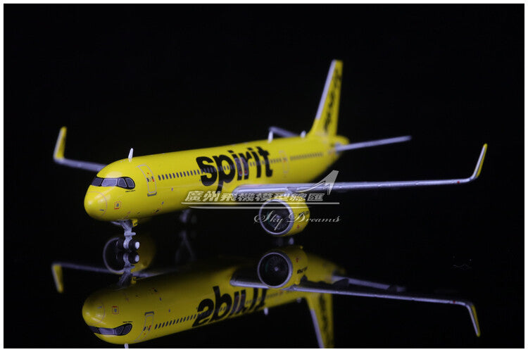 1:400 GeminiJets Spirit BOEING A321neo Airplane Diecast Plane Aircraft Model