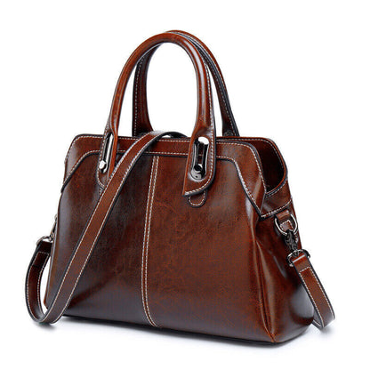 Women Handbag Genuine Leather Hobo Satchels Tote Crossbody Shoulder Bag Purse
